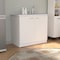 Tuhome Napoles Utility Sink With Cabinet, Double Door, One Shelf, White MIB5361 - alternate 2